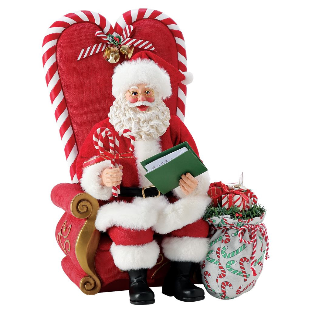 Possible Dreams Santa at the Mall Figurine