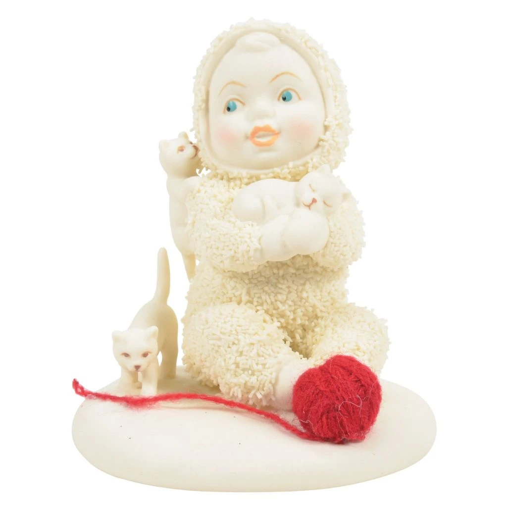 Snowbabies Kittens for Christmas Figurine