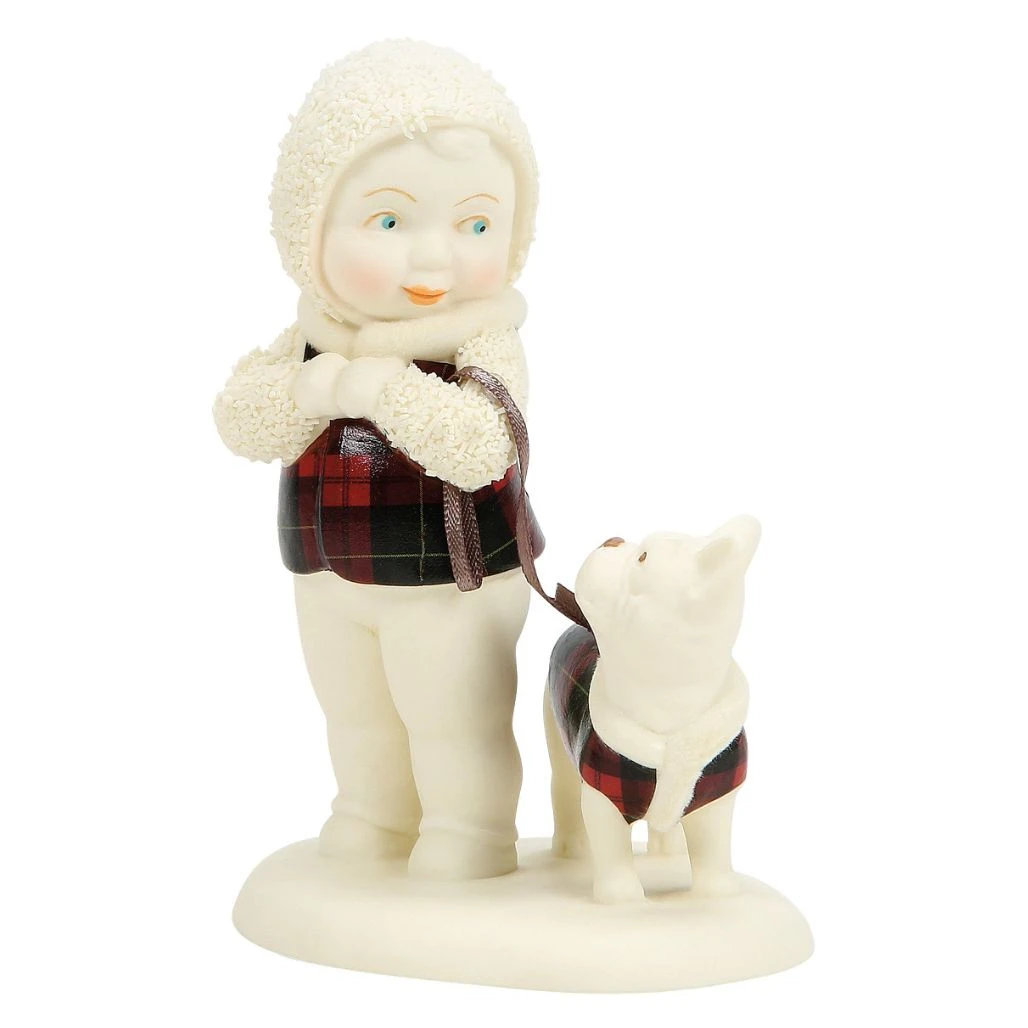 Snowbabies Now We're Both Festive Figurine
