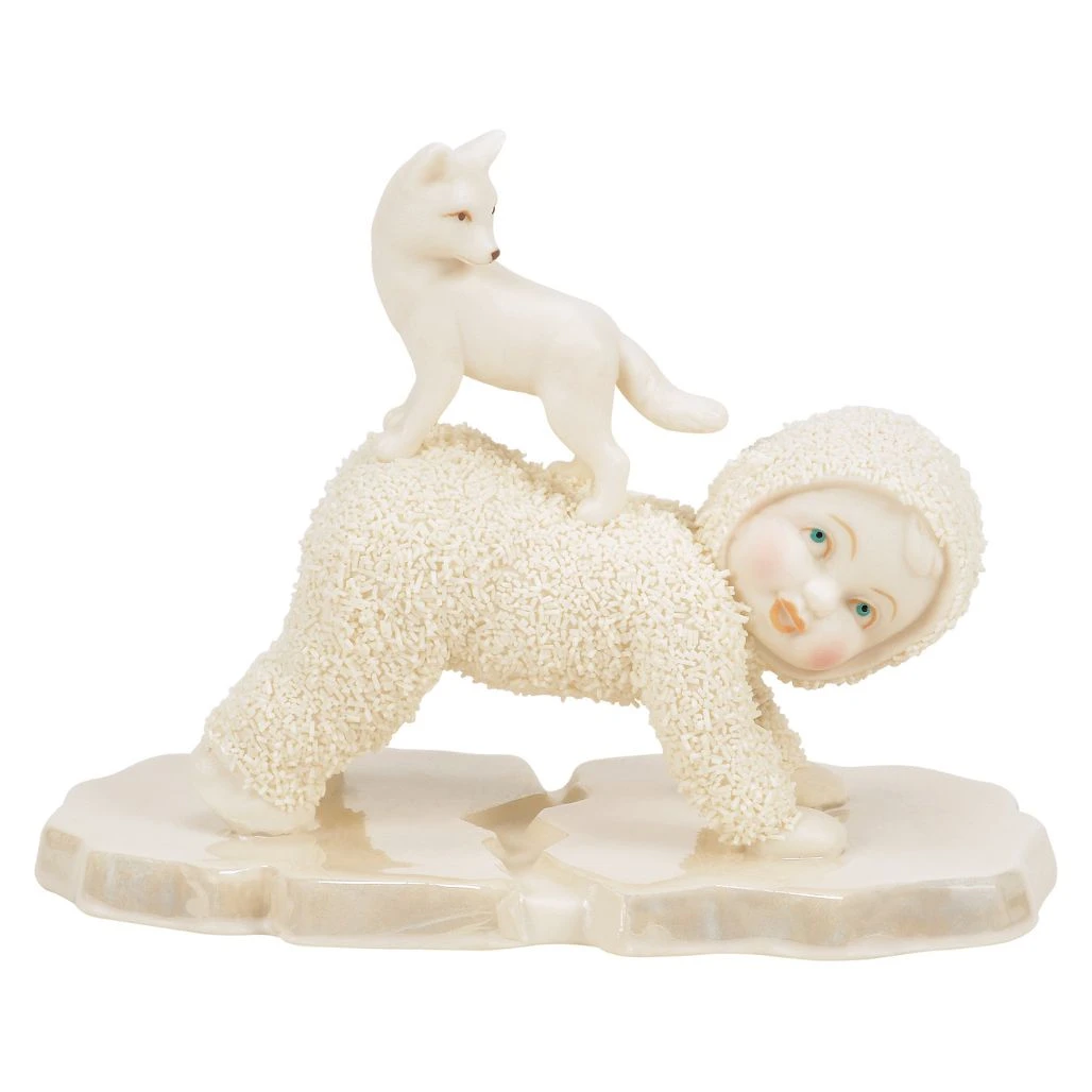 Snowbabies Bridge Over Frosty Water Figurine