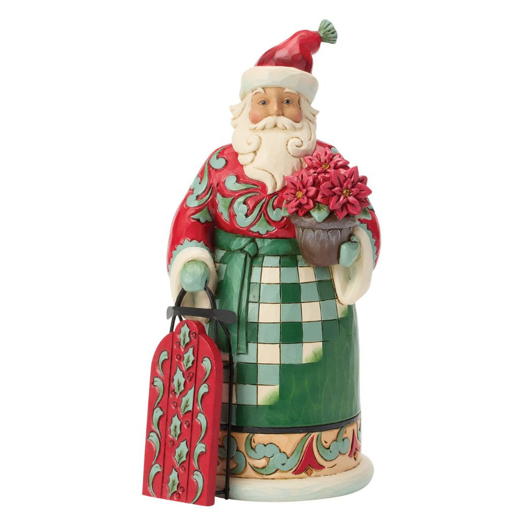 Jim Shore Highland Glen Sliding Into the Holidays Figurine | The Christmas Loft