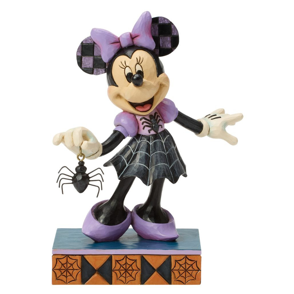 Jim Shore Minnie Web-tastic Halloween Figurine