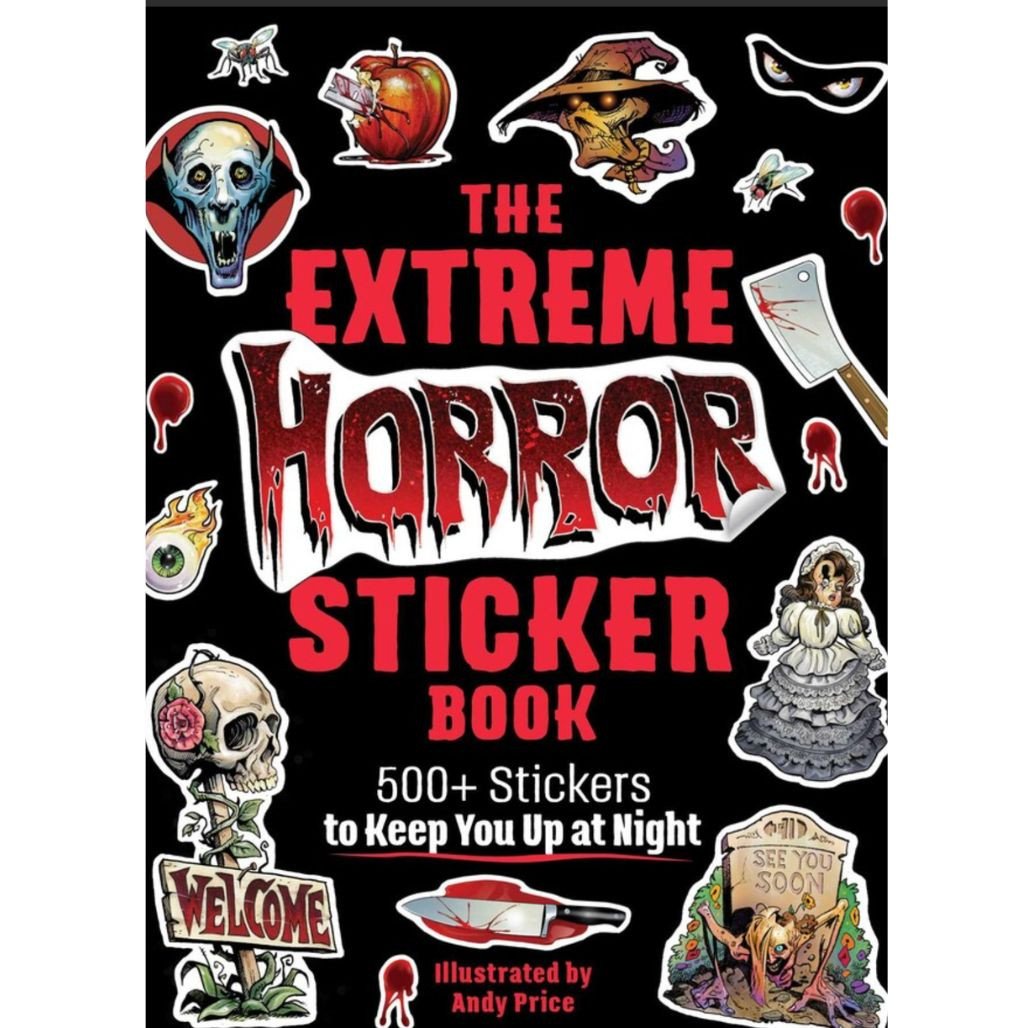 Extreme Horror Sticker Book