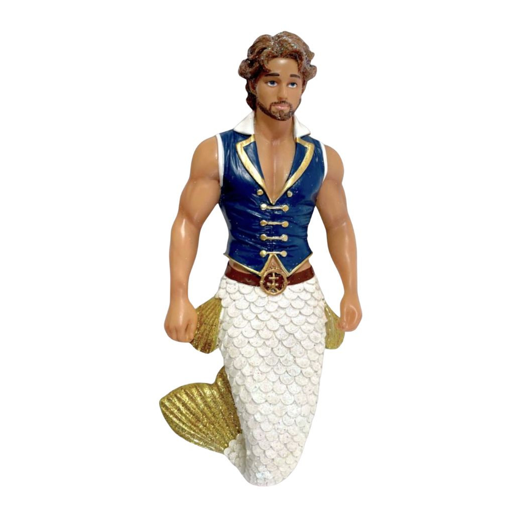 December Diamonds Salty Seamen Merman Ornament