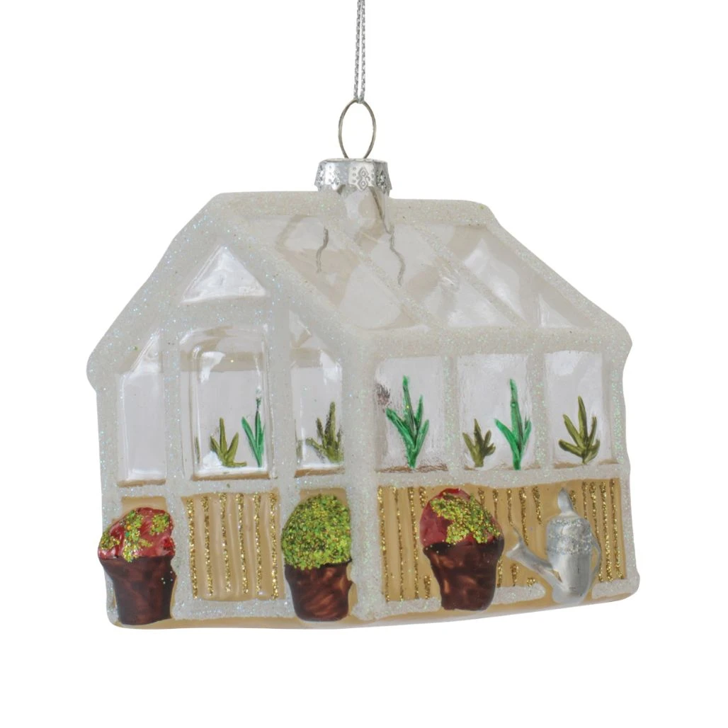 Greenhouse Glass Ornament