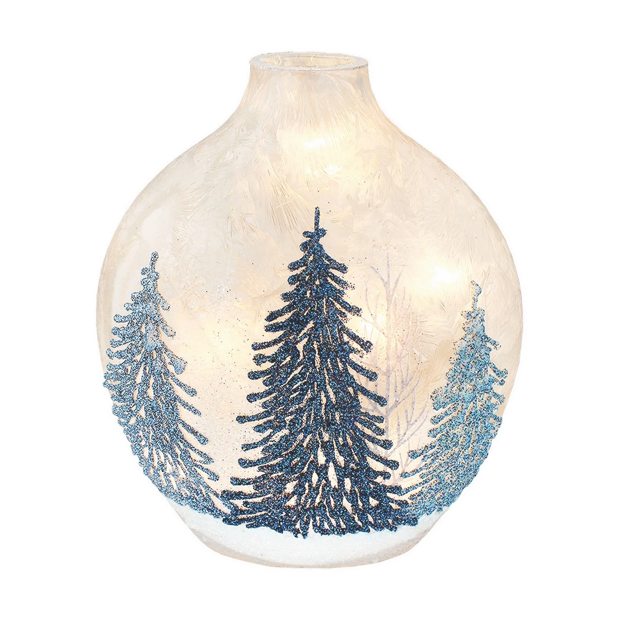 Stony Creek Blue Forest LED Lighted Lamp