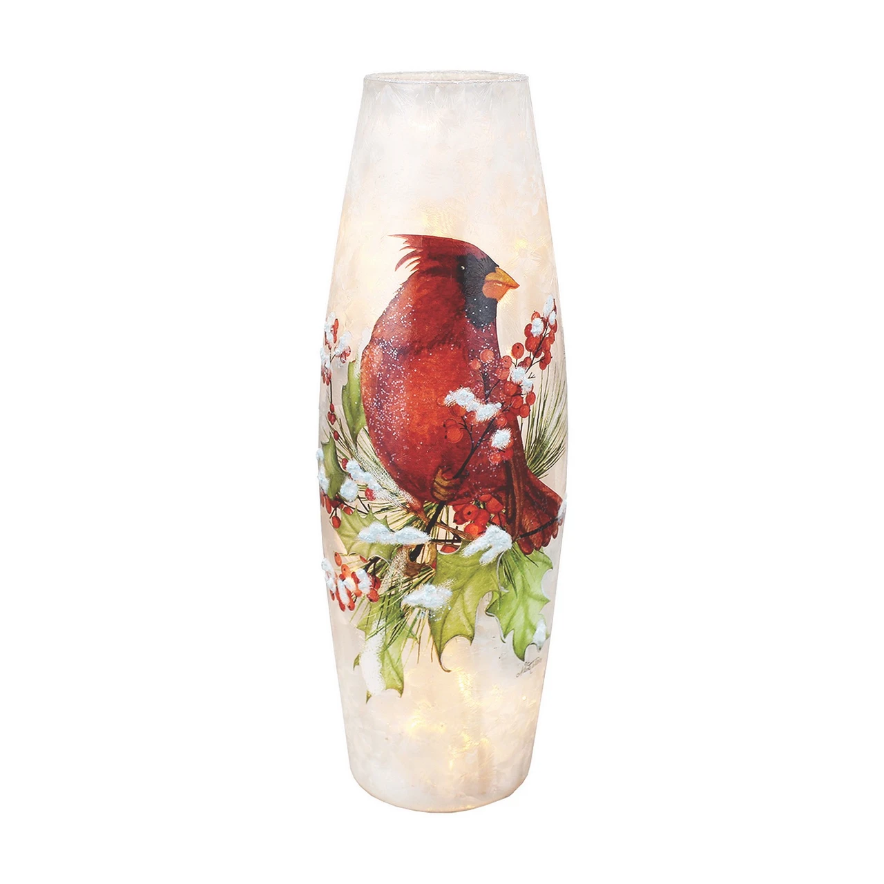 Stony Creek LED Lighted Right Facing Cardinal Lamp | The Christmas Loft