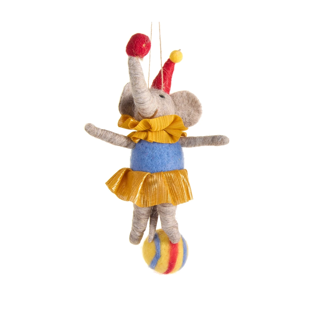 Circus Elephant in Dress Ornament | The Christmas Loft