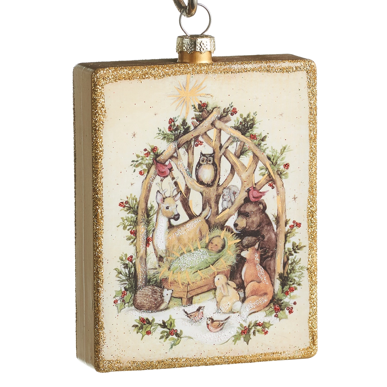 Susan Winget Woodland Nativity Ornament