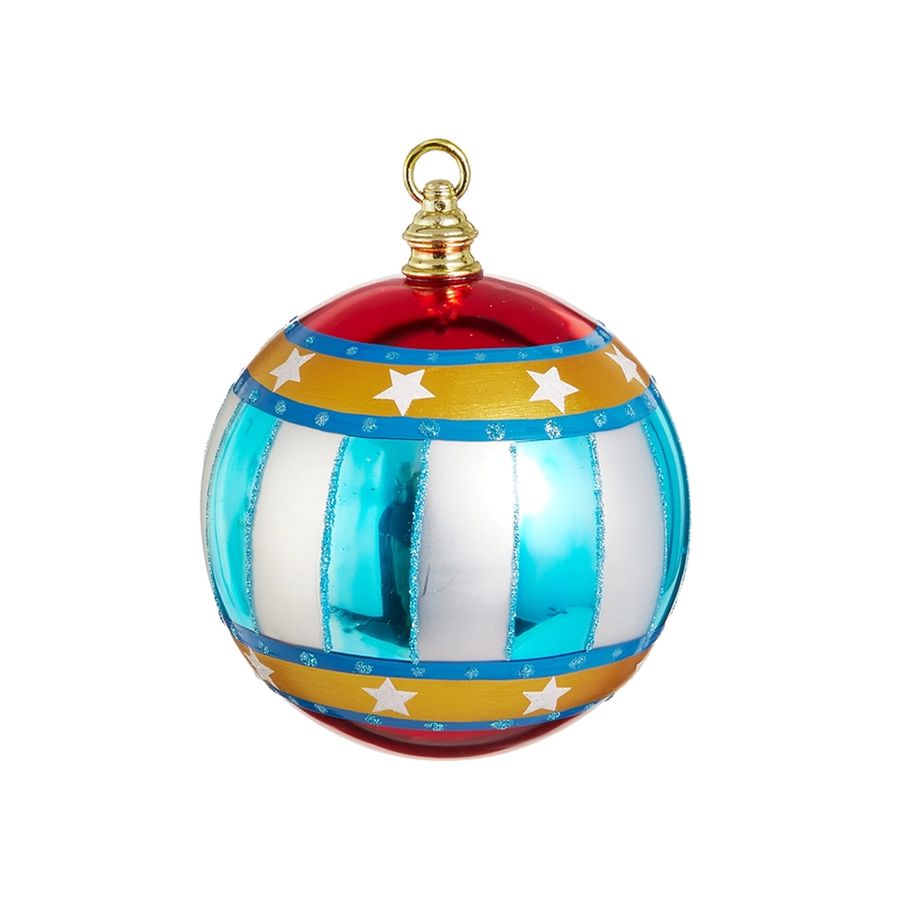 Nicole Tamarin Vintage Ball Ornament | The Christmas Loft