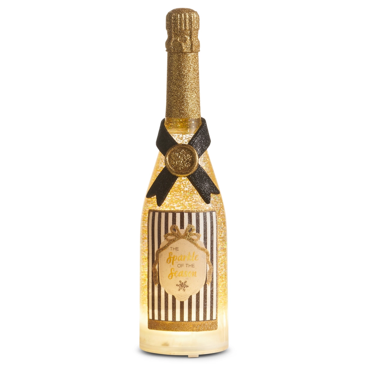 Sparkle of the Season Lighted Bottle | The Christmas Loft