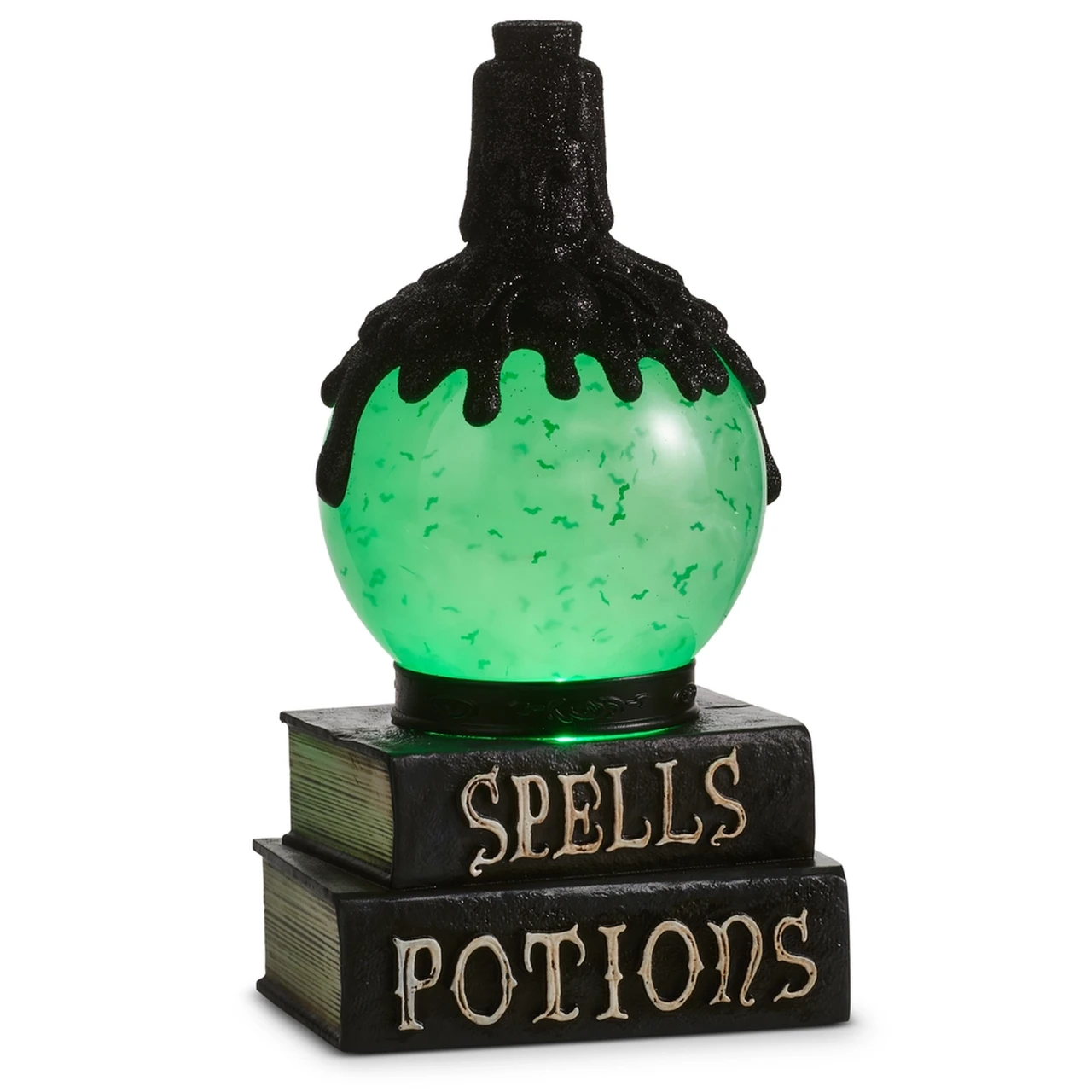 Melted Wax Swirling Smoke Water Bottle | The Christmas Loft