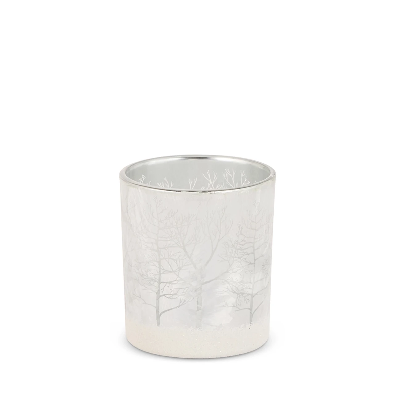 Snowy Forest Glass Container | The Christmas Loft