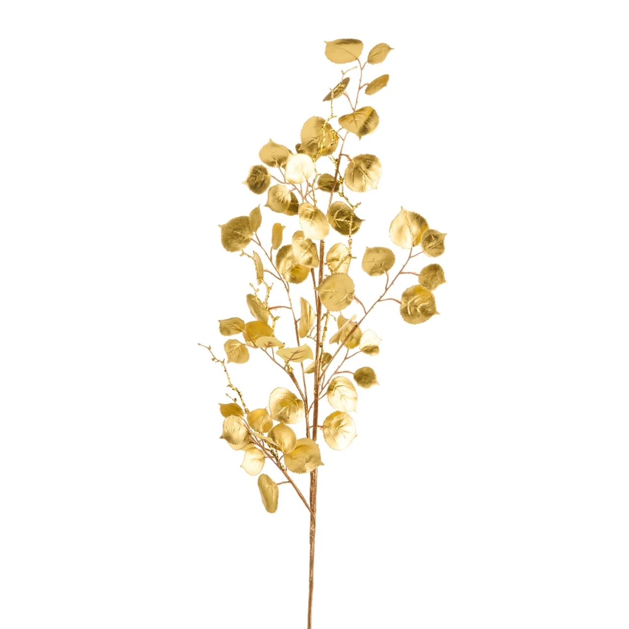 Gold Metallic Leaf Branch | The Christmas Loft
