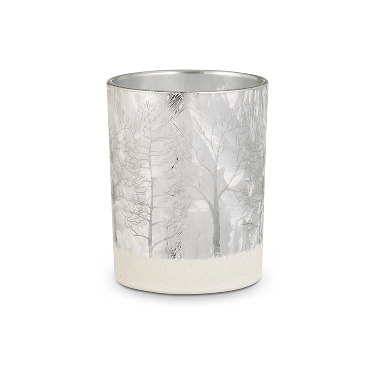 Snowy Forest Glass Container | The Christmas Loft