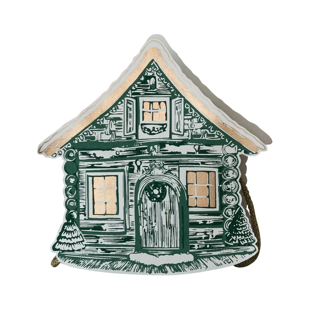 Green Cabin Recycled Paper Gift Bag