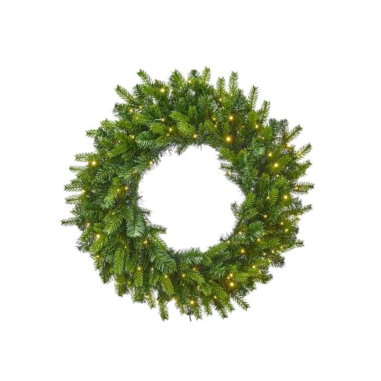 30-Inch Pre-Lit Windsor Spruce Christmas Wreath