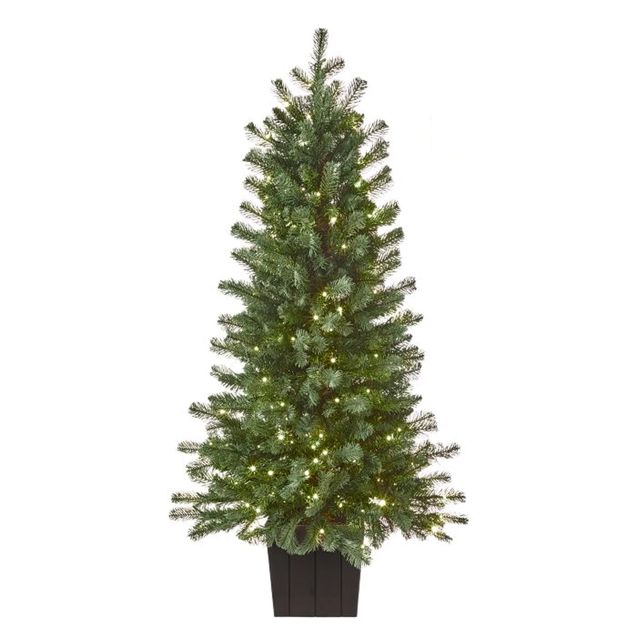 4-Foot Pre-Lit Potted Stonehill Christmas Tree