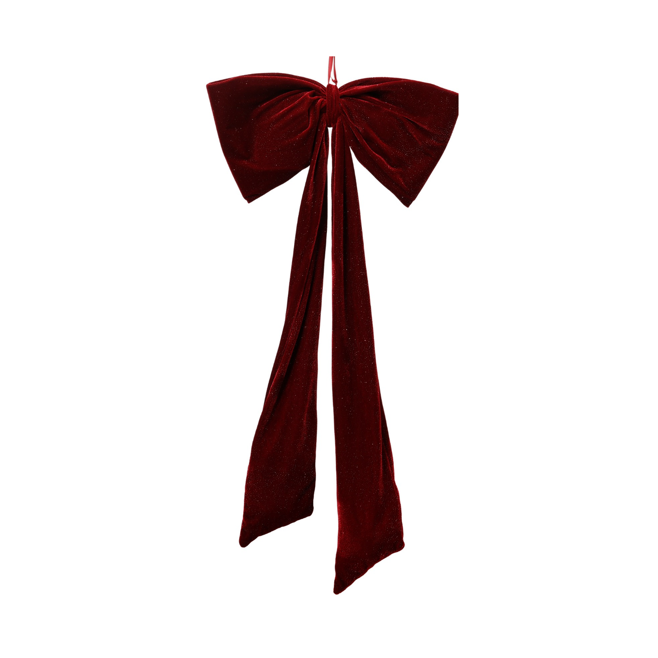 Oxblood Velvet Bow