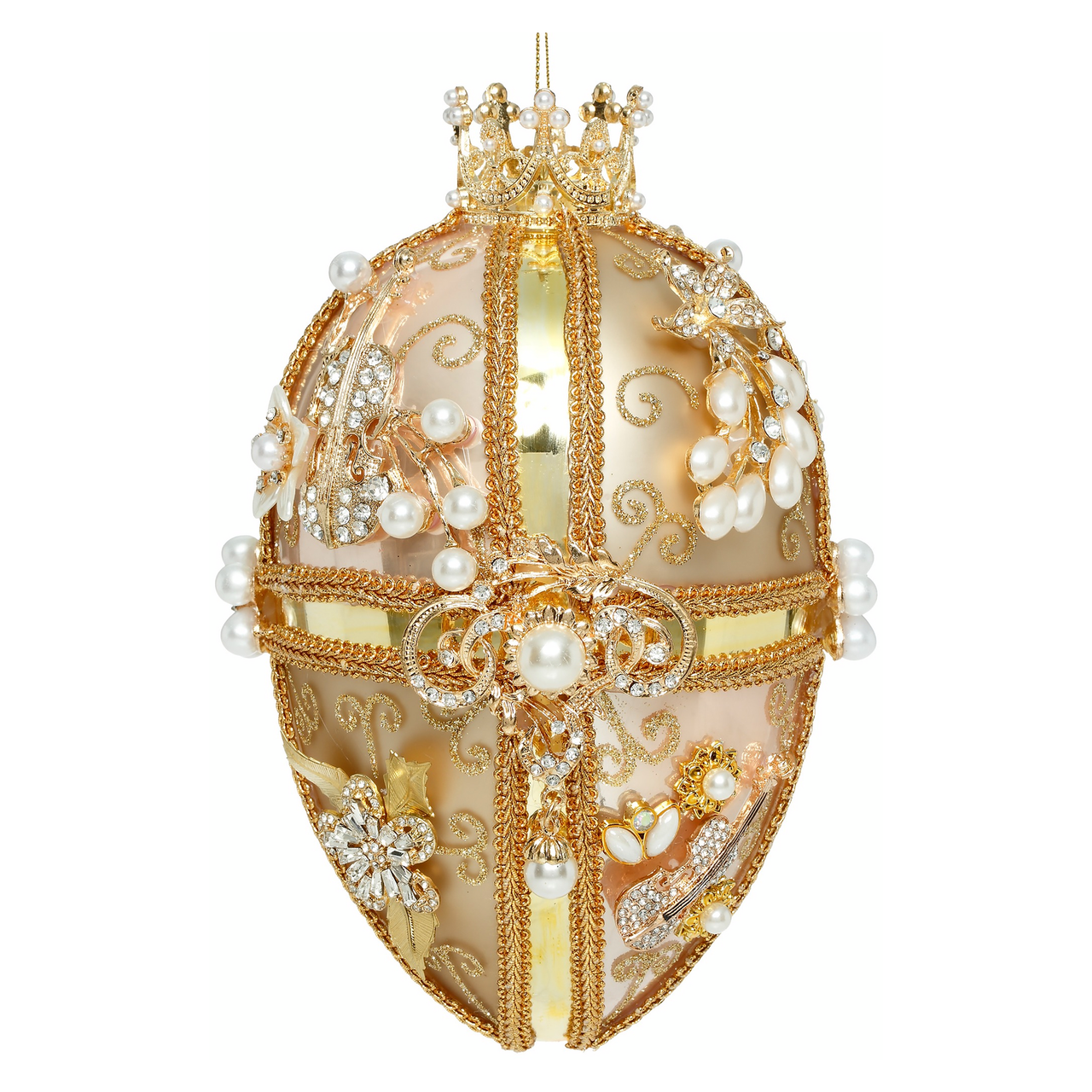 Mark Roberts Faberge Jewel Egg Ornament, Multi