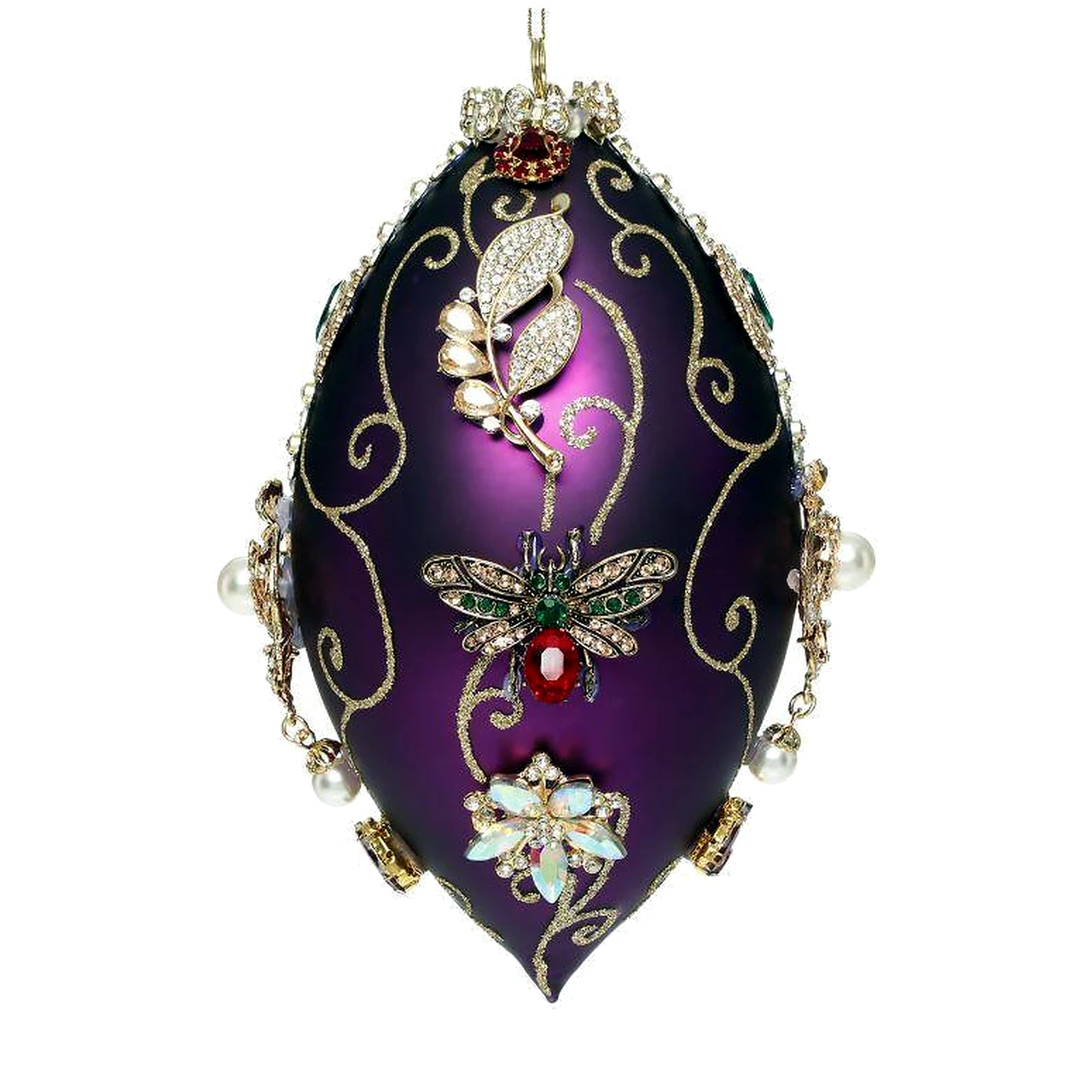 Mark Roberts Kings Jewel Purple Finial Ornament