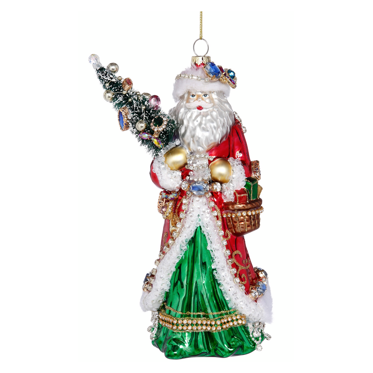 Mark Roberts Gift Giving Santa Ornament