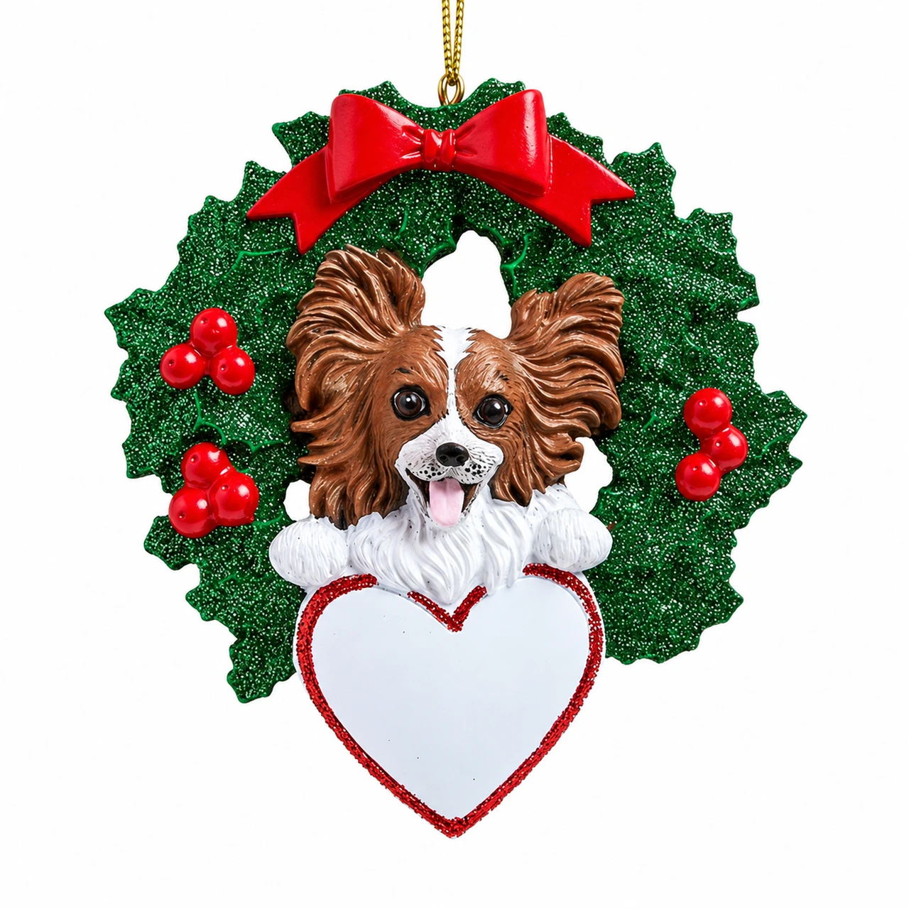 Papillon Wreath Ornament