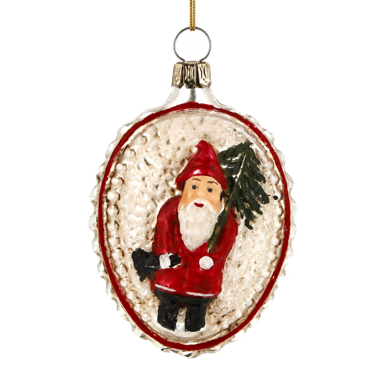 Marolin St. Nicholas Oval Ornament