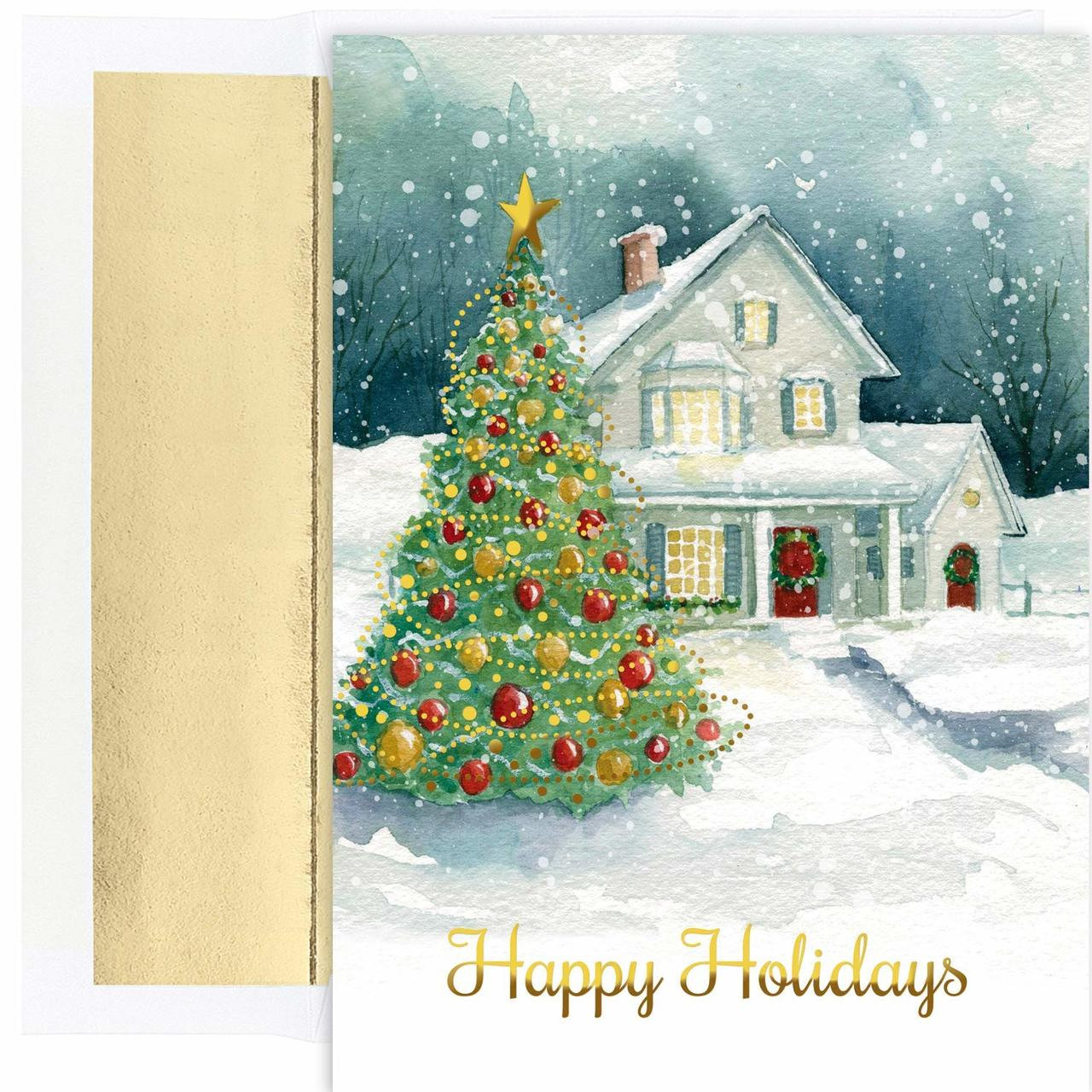 Masterpiece Studios Holiday Collection 18 Cards / 18 Foil Lined