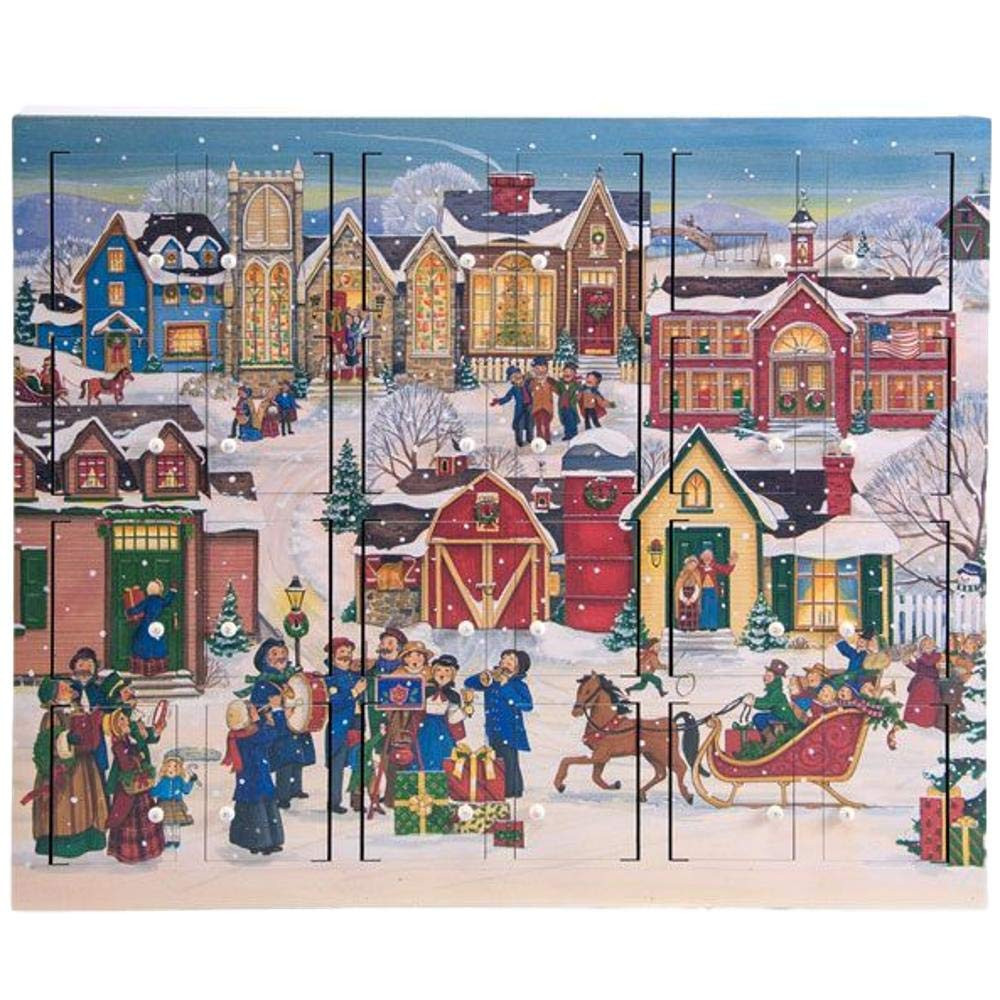 BYERS CHOICE CHRISTMAS VILLAGE ADVENT CALENDAR