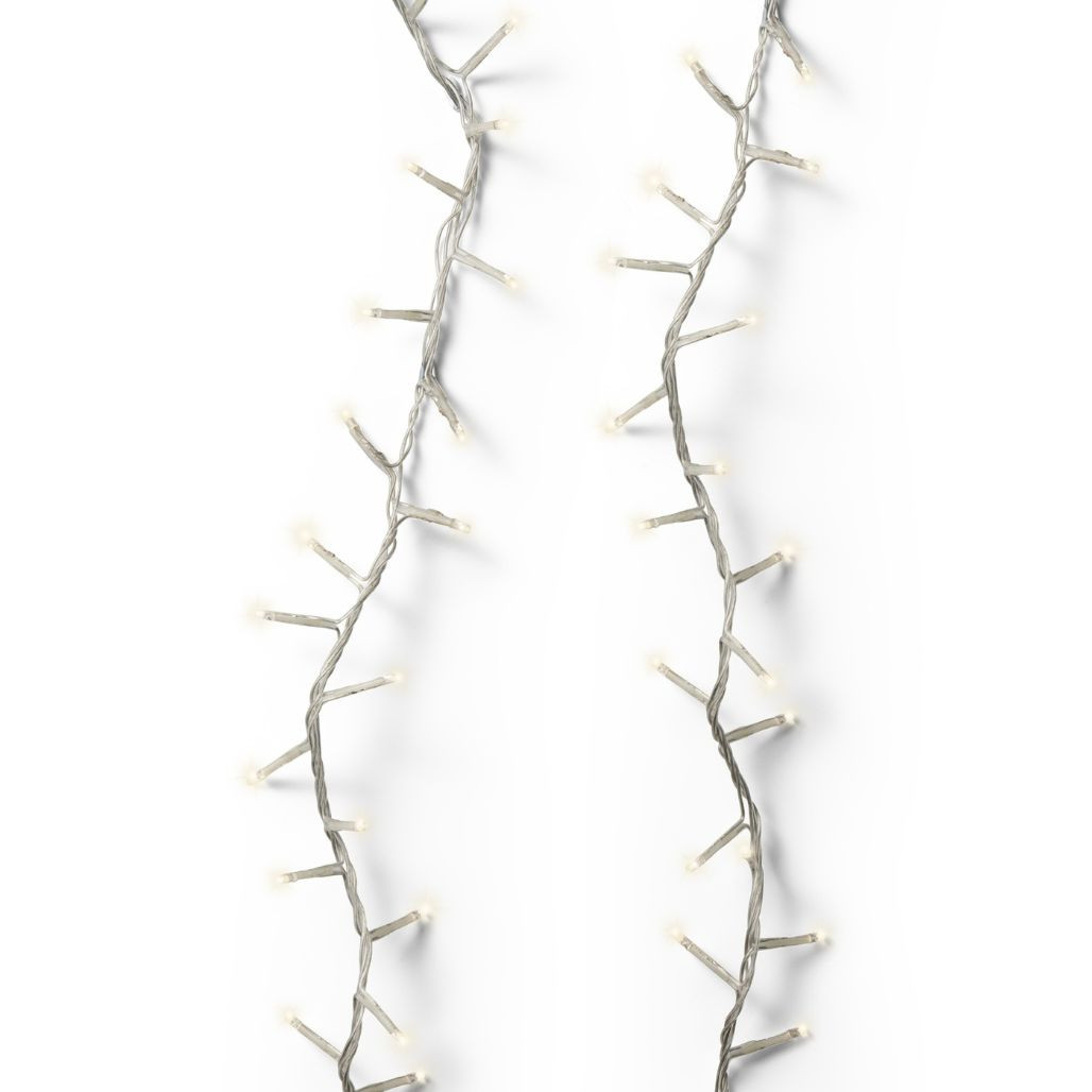 Lumineo 500 LED Warm White Compact Lights Transparent Wire