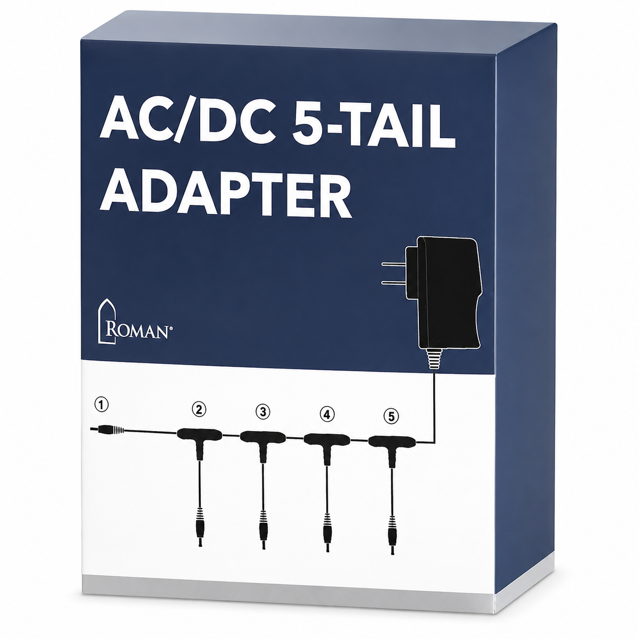 5-Tail AC/DC Adapter | The Christmas Loft