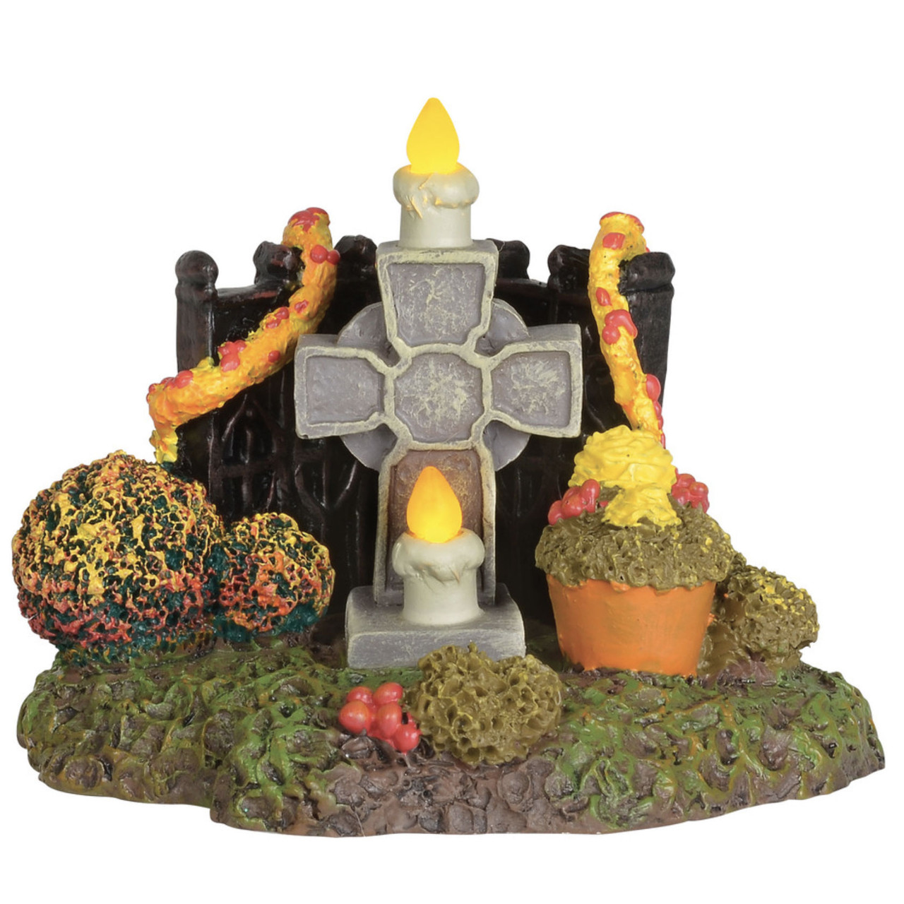 Village Halloween Accessories Day Of The Dead Shrine Lit The