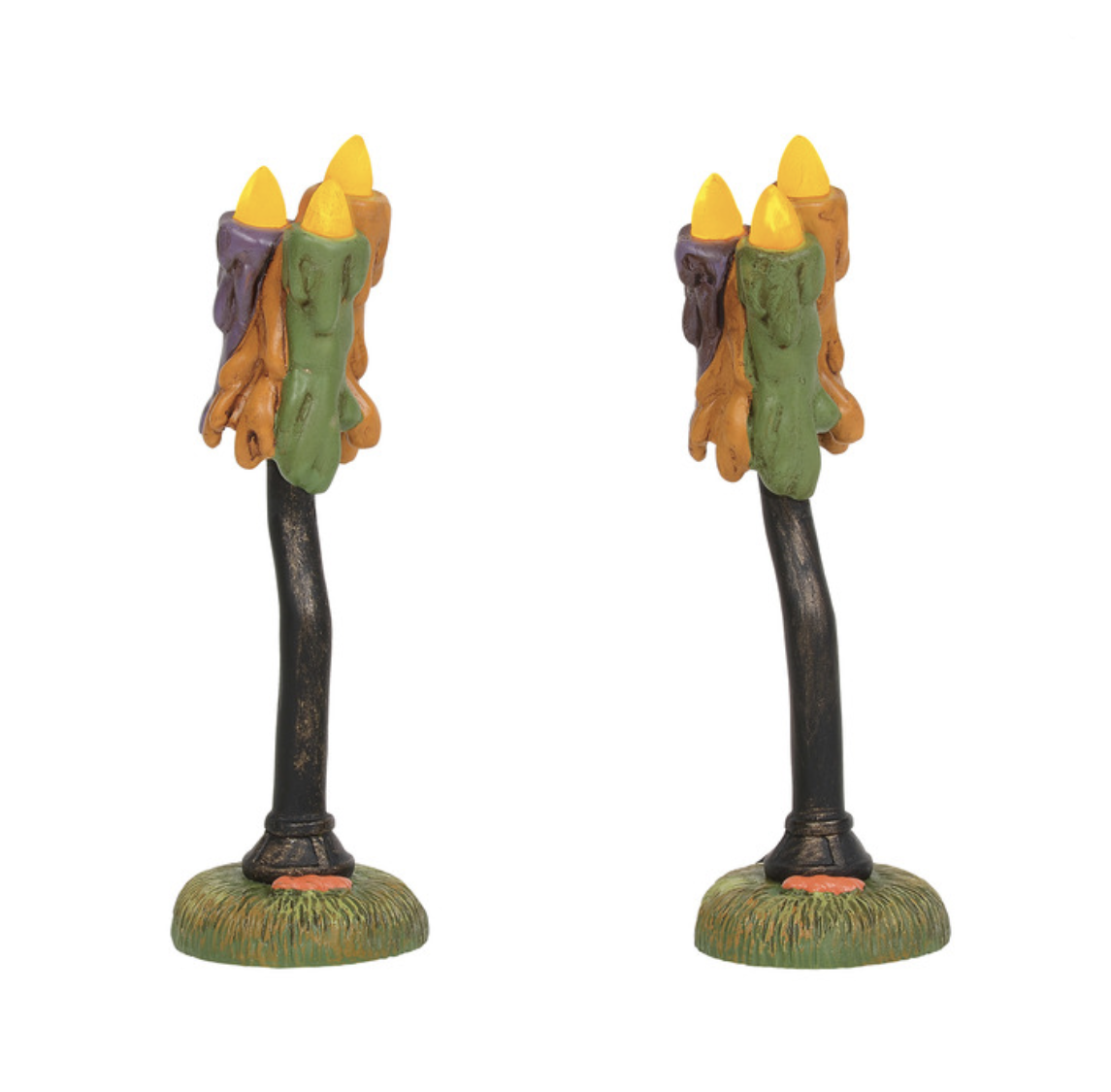 Department 56 - Halloween - Wicked Wax Lamps Set of 2