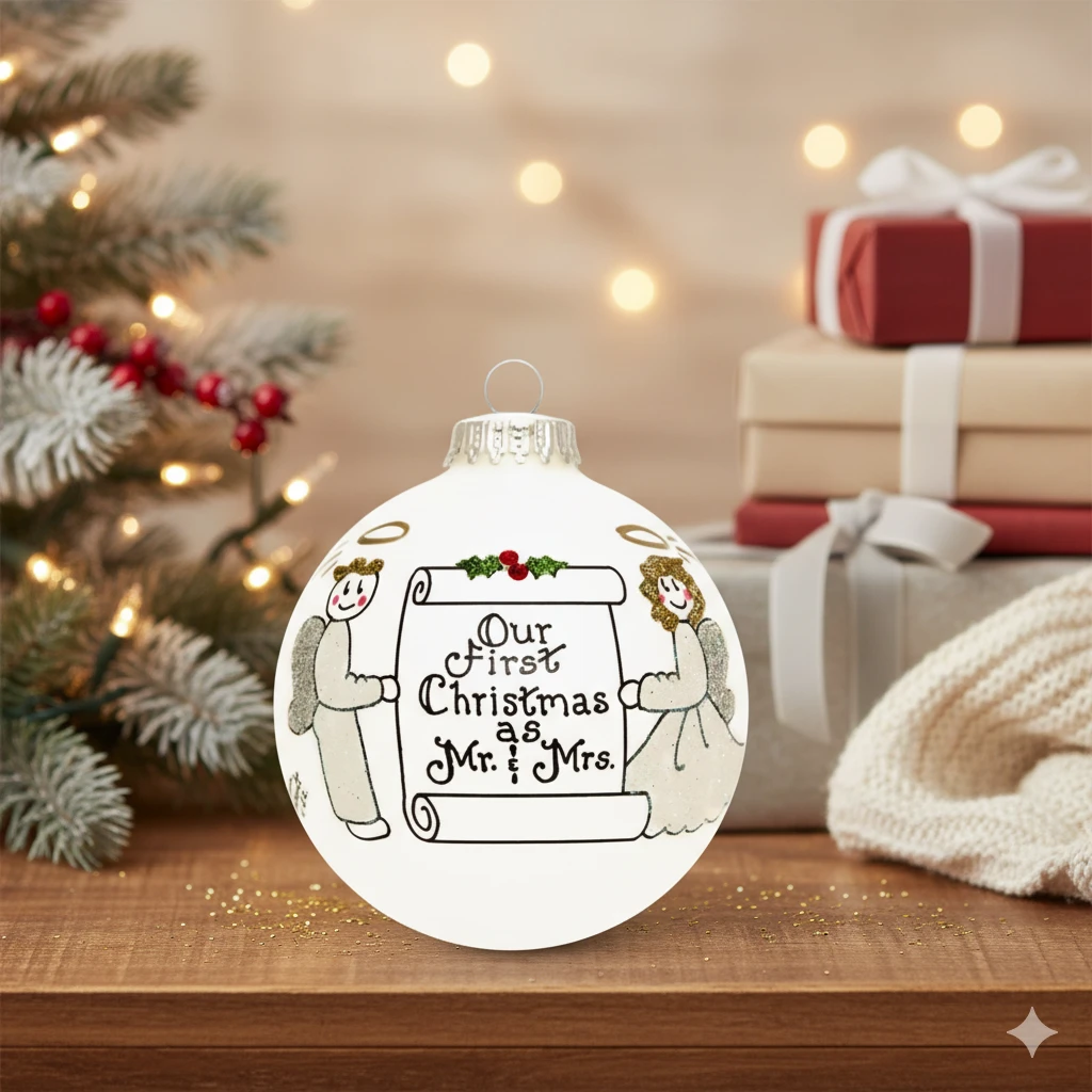 Heart Gifts by Teresa - Our First Christmas Ornament