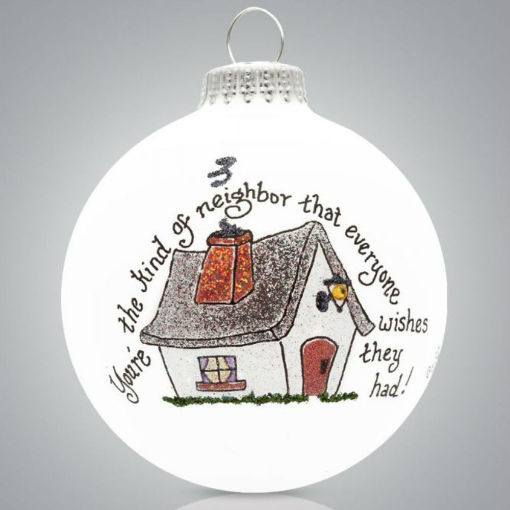 Heart Gifts by Teresa - Neighbor House Ornament
