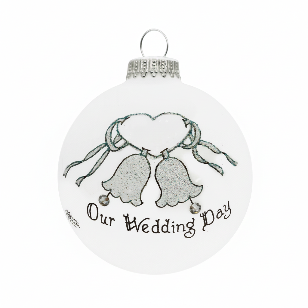 Heart Gifts by Teresa - Wedding Day Ornament