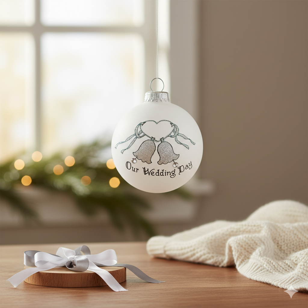 Heart Gifts by Teresa - Wedding Day Ornament