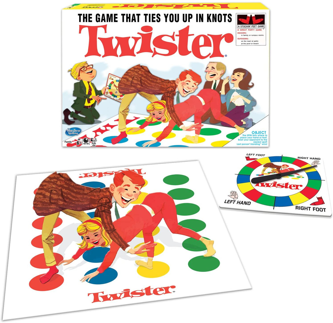 TWISTER® CLASSIC EDITION BOARD GAME