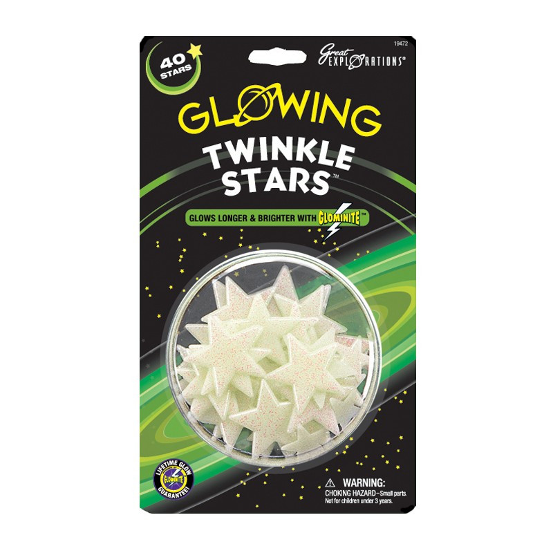 40 Glow in the dark Stars - Ever last Bright