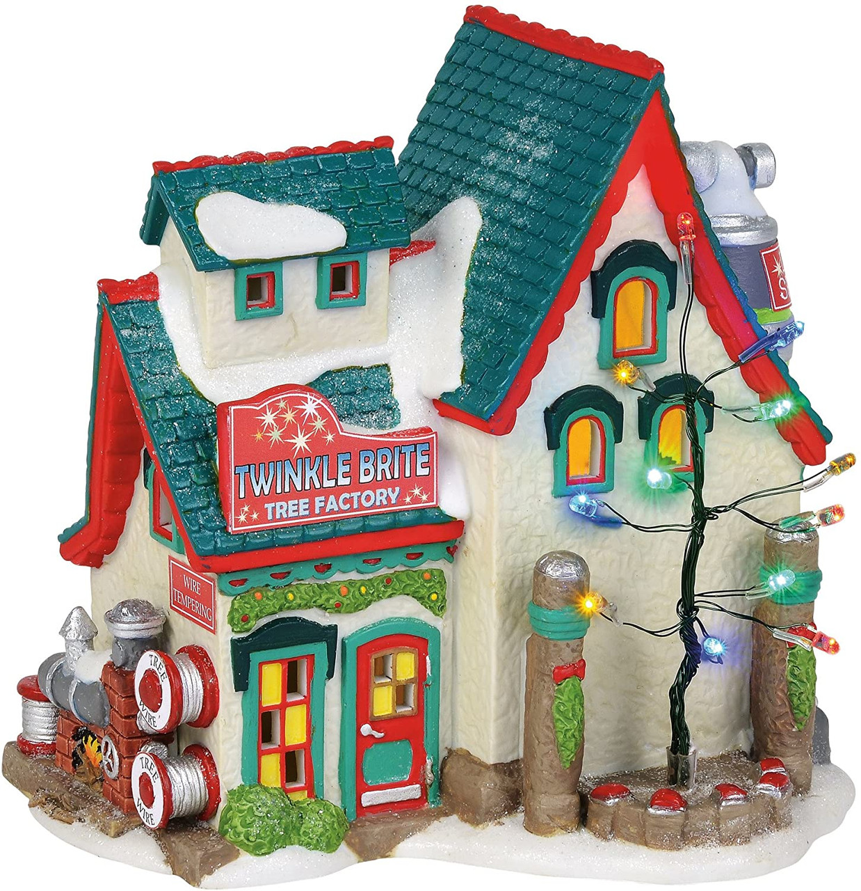 Department 56 - North Pole Village - Twinkle Brite Tree Factory