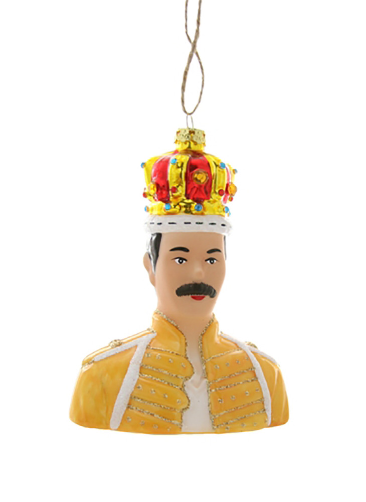 Cody Foster - Freddie Mercury Blown Glass Ornament