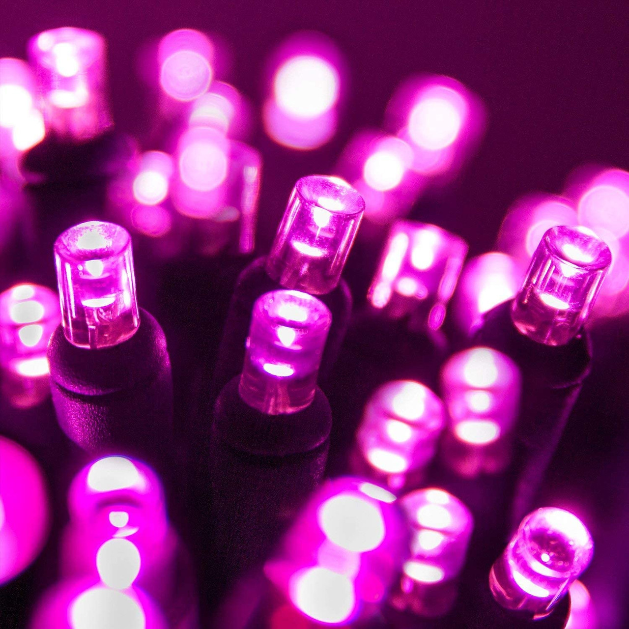750 LED PINK STRING LIGHTS 53 FEET