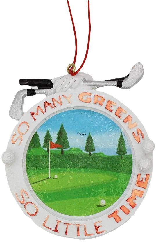 Golf Ball Hanging Ornament