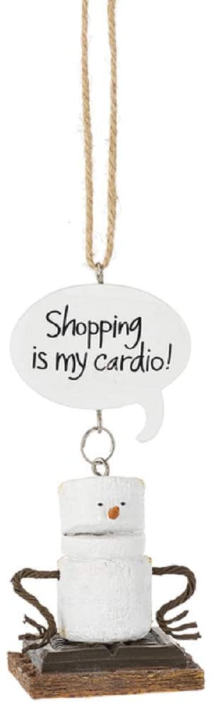 Toasted S'Mores Shopping Is My Cardio! Ornament