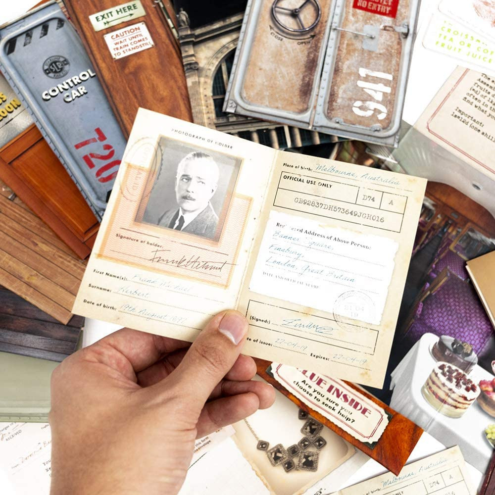 Escape From The Starline Express - Escape Room Game by Professor Puzzle.
