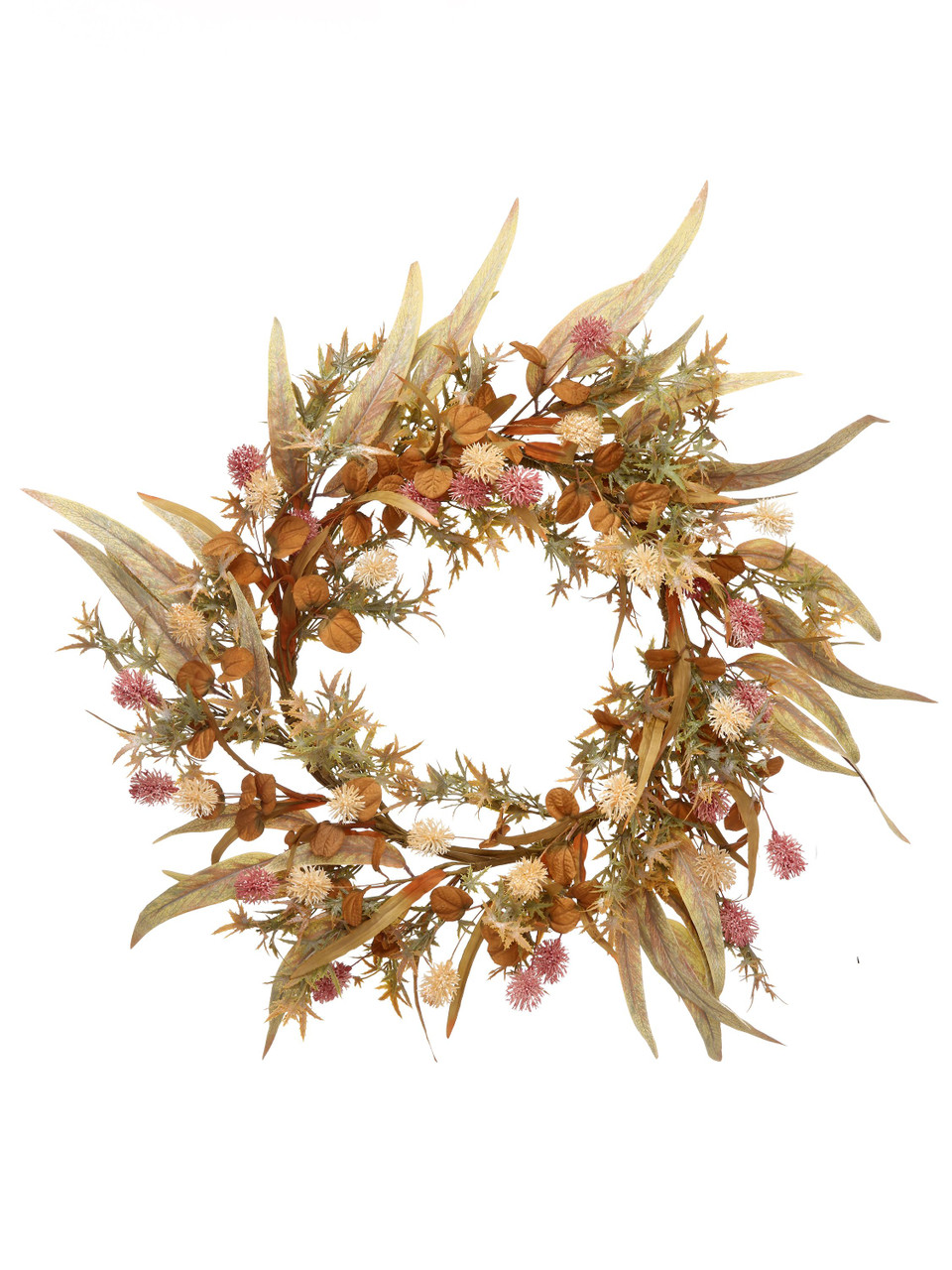 24" Prickly Japanese Maple Grass Wreath