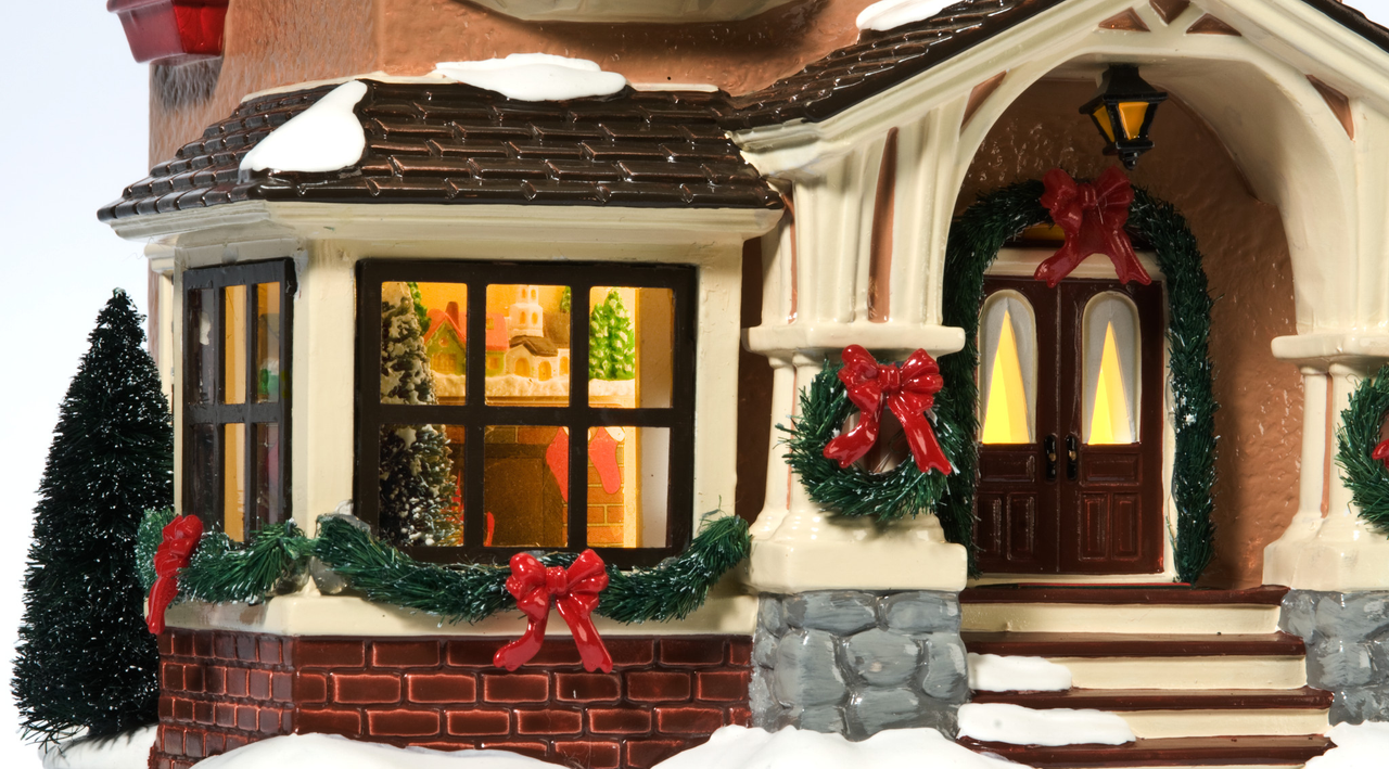 Department 56 - Snow Village Christmas at Grandma's Lit House
