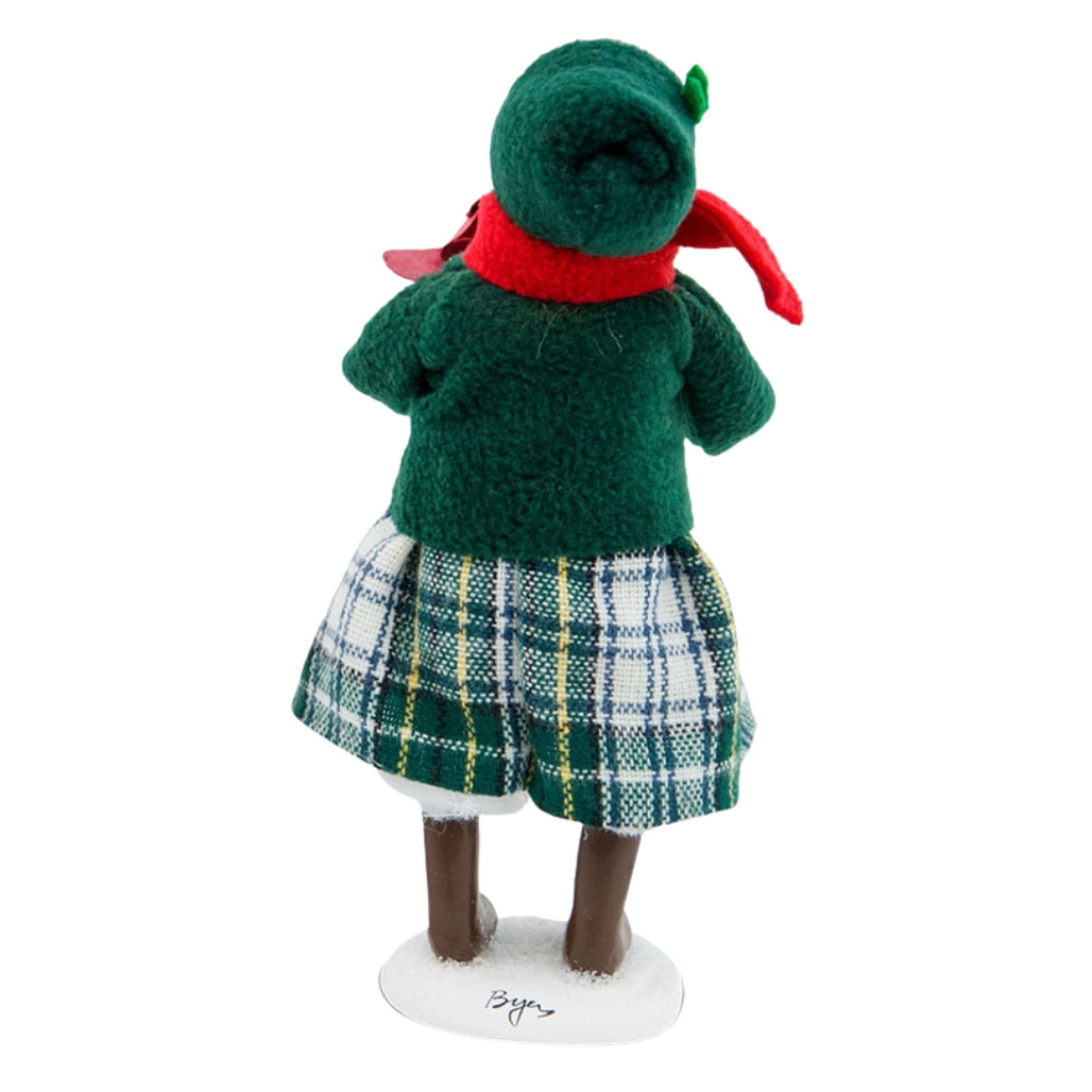 Byers' Choice Cardinal Family Girl Caroler