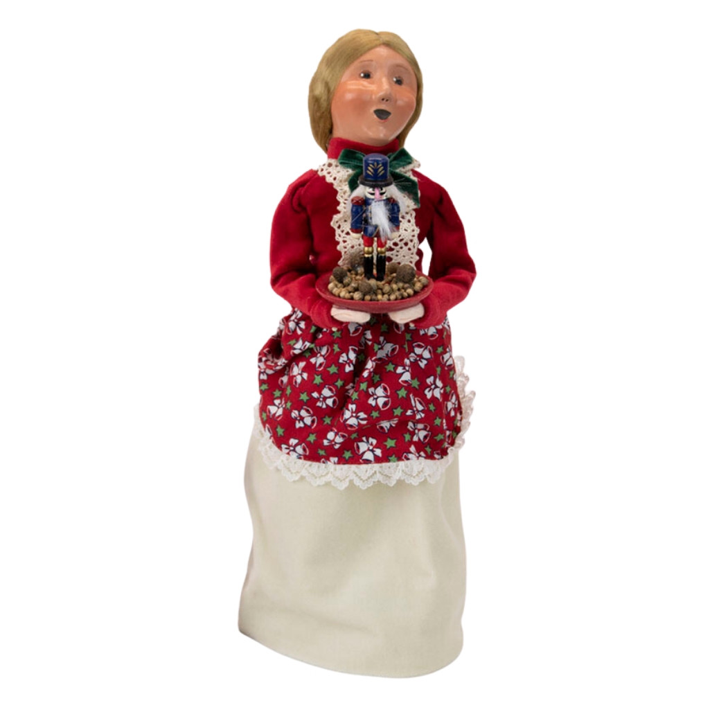 Byers' Choice - Hostess With Nutcracker Caroler